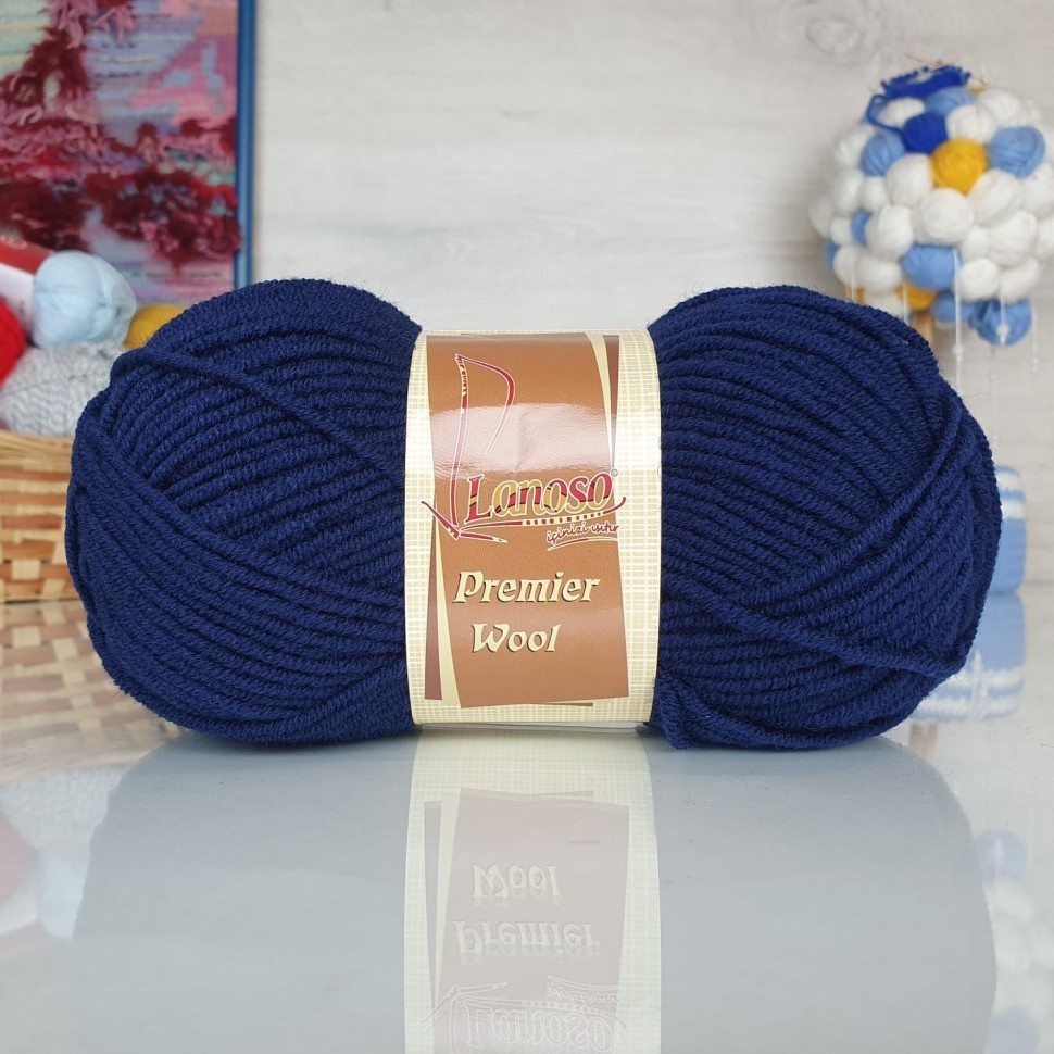 Premier wool Lanoso - 993 (т.синий)