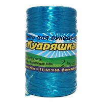 Нить для рукоделия "Кудряшка" "500гр." - 042 (новая бирюза)