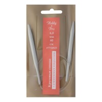 7724923 Спицы круговые алюминиевые с покрытием 40см, 6,00мм Hobby&amp;Pro