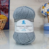 Праздничная с люрексом Камтекс - 168 (серый св.)