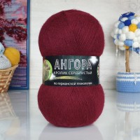 Ангора кролик серебристый - 2803_1 (винный)