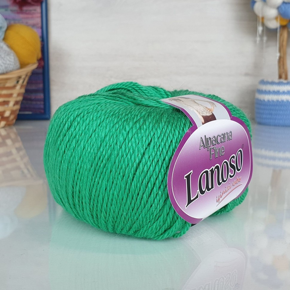 Alpacana fine Lanoso - 920 (яр.зеленый)