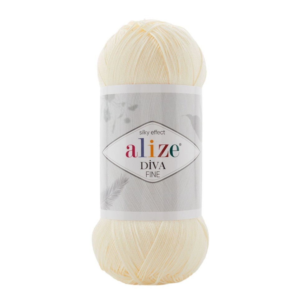 DIVA FINE ALIZE - 01 (кремовый)