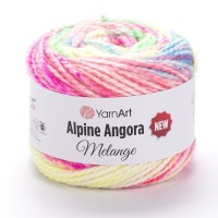 Alpine Angora Melange (YarnArt) - 6416 (принт)