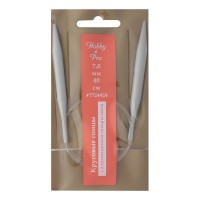 7724924 Спицы круговые алюминиевые с покрытием 40см, 7,00мм Hobby&amp;Pro