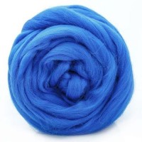 Полутонкая шерсть (для валяния) - 98 (лесной колокольчик)