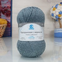 Праздничная с люрексом Камтекс - 169 (серый)