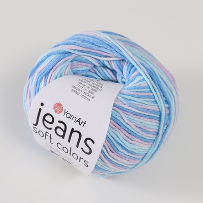 Пряжа "Jeans Soft Colors" 55% хлопок, 45% акрил 160м/50гр (6209)