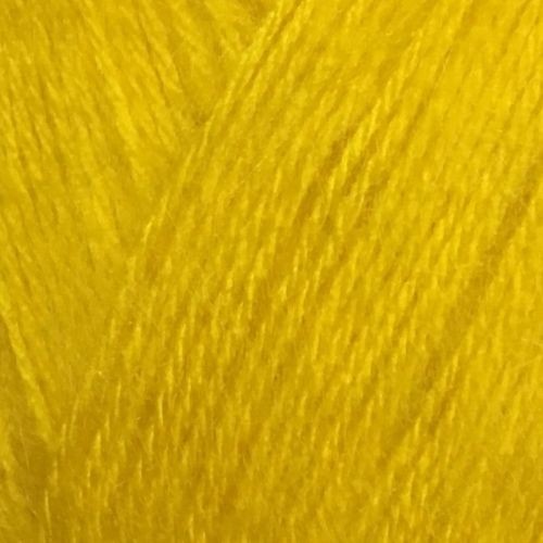 Пряжа Мохер премиум (Jina) 32  желтый