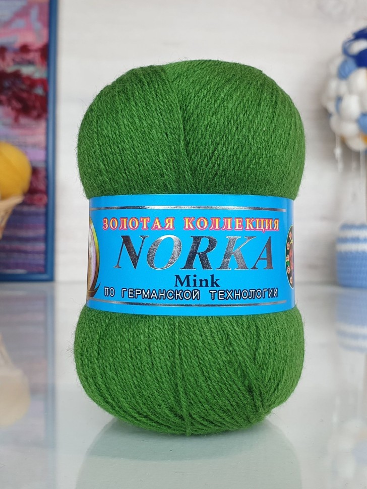 Норка - 217 (зеленый)