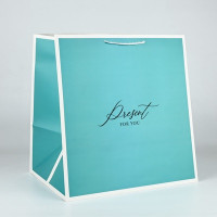 Пакет для цветов «Подарок», 42 × 44 × 32 см