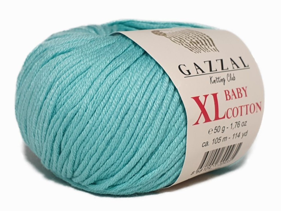 BABY COTTON XL (Gazzal) - 3452 (айсберг)