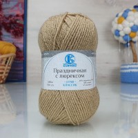 Праздничная с люрексом Камтекс - 170 (арахис)