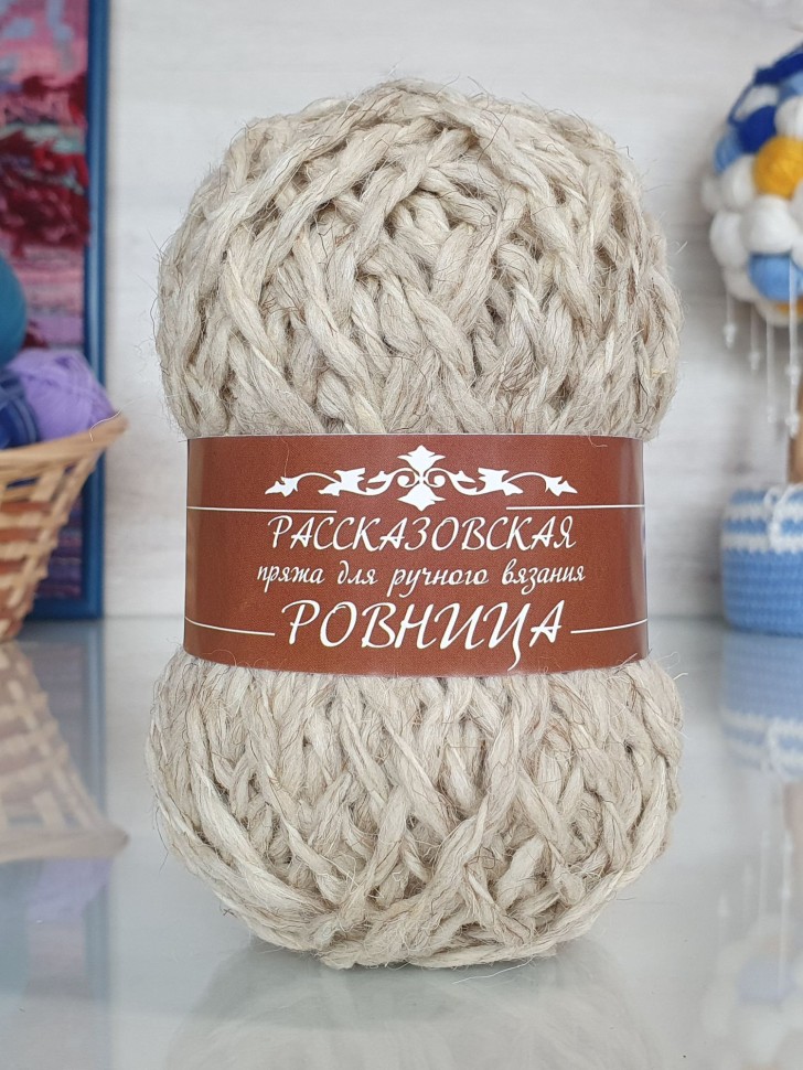 Ровница 100 г Рассказовская - 06 (суровый)