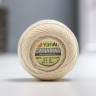 Пряжа "Canarias" 100% мерсериз. хлопок 203м/20г (6194 молочный) (10 шт.)