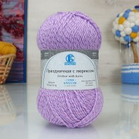 Праздничная с люрексом Камтекс - 180 (сирень светлая)