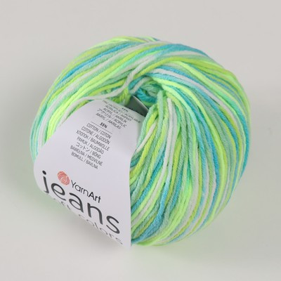 Пряжа "Jeans Soft Colors" 55% хлопок, 45% акрил 160м/50гр (6211)