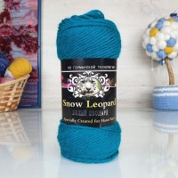 Белый леопард - 316-1 (тем.бирюза_new)