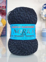 Норка - 235 (черный меланж)