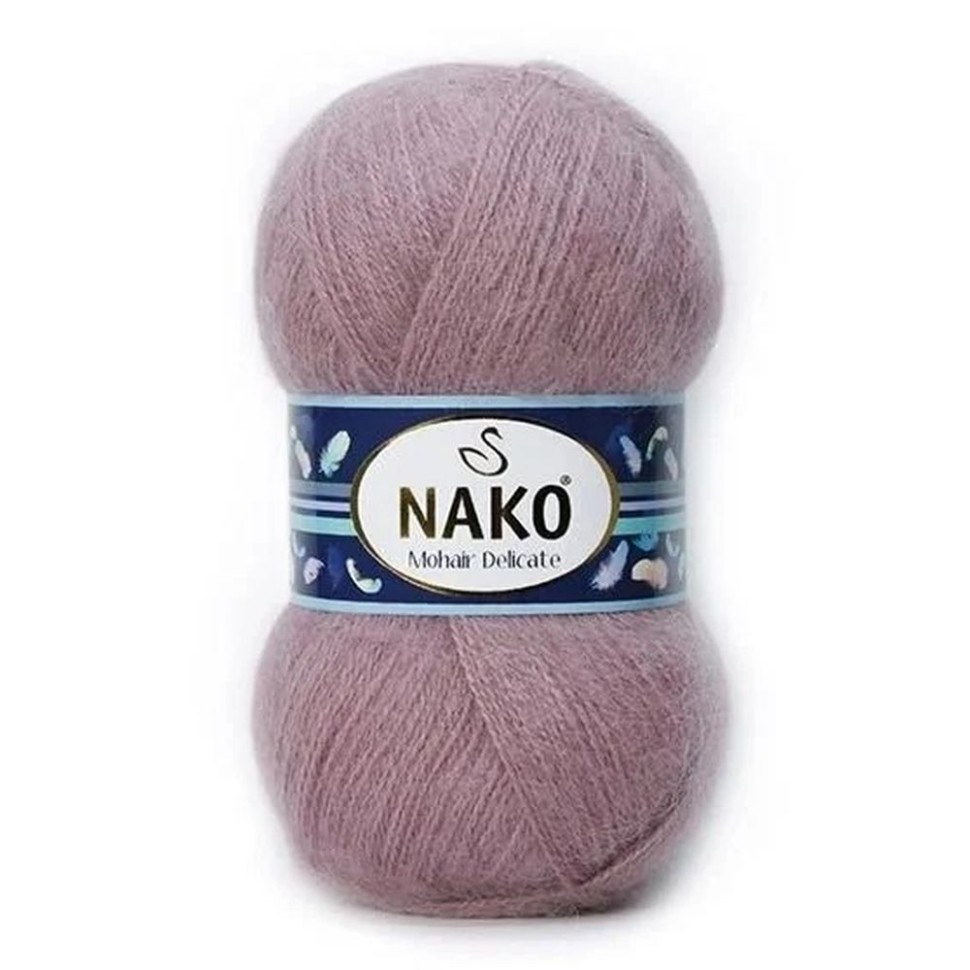 MOHAIR DELICATE (Nako) - 1429-6114 (светлая пыльная сирень)