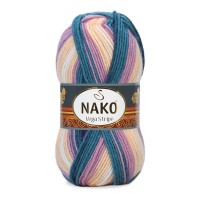 Vega Stripe, Nako - 82416 (перс/лаванд/бирюза)