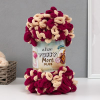 Пряжа "Puffy More Plus" 100 % микрополиэстер 11м/250г  (8004)