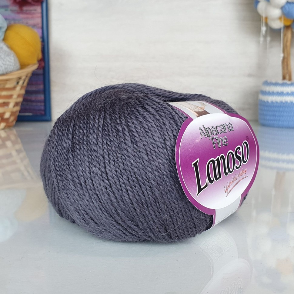 Alpacana fine Lanoso - 942 (серый)