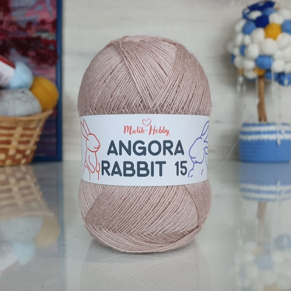 Angora Rabbit 15 - 088 (розовый беж)