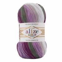 BAHAR BATIK - 4149 (сер-лилов-зел принт)