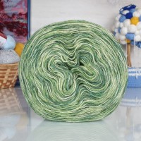 Ангорка меланж Рассказовская - 09_1 (яблоко-зеленый-салат)