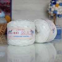 Колибри макси королевские пайетки - 163 (молочный с прозрачными пайетками)