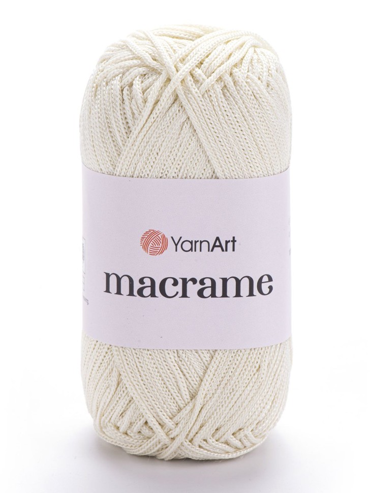 Macrame YarnArt - 137 (экрю)