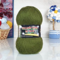 Индийский мохер Колор-Сити - 2938 (болотный)