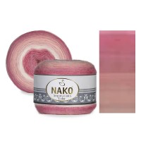 Angora Luks Color (Нако) - 82365 (пудра-роз-бел)