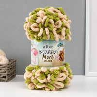 Пряжа "Puffy More Plus" 100 % микрополиэстер 11м/250г  (8003)