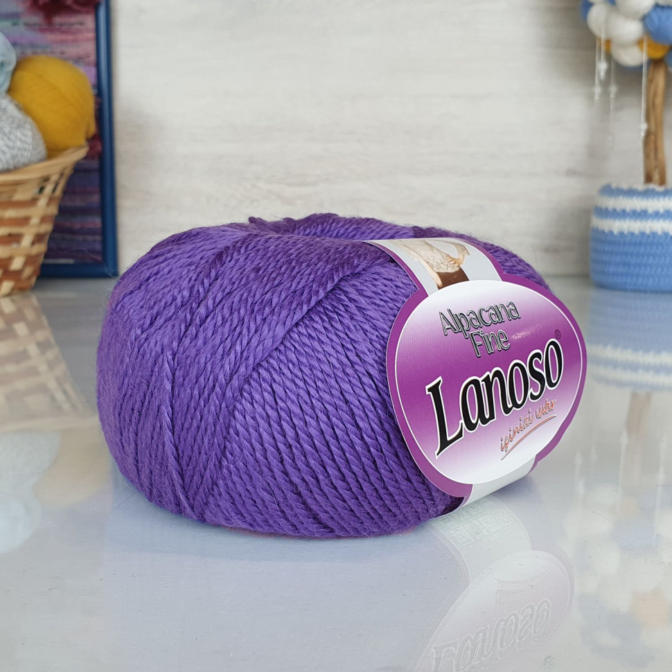 Alpacana fine Lanoso - 944 (т.сиреневый)
