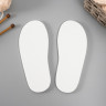 Подошва для вязания обуви "Эва" размер "45", толщина 7 (±0,5) мм, белый