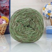 Ангорка меланж Рассказовская - 10-2 (изумр-коричне-фисташк_new)