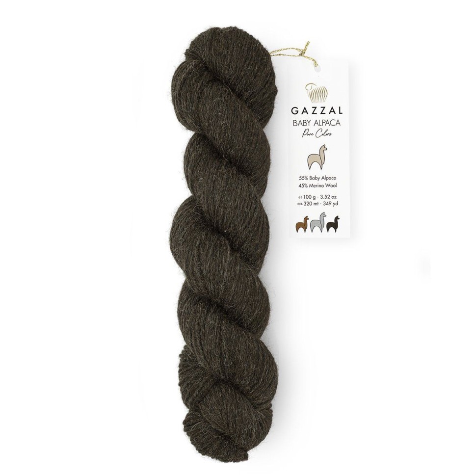 Baby Alpaca Pure Color - 6457 (т.коричневый)