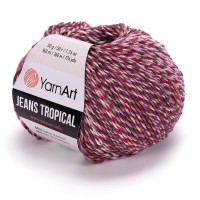 Jeans Tropical (YarnArt) - 619 (бордо меланж)