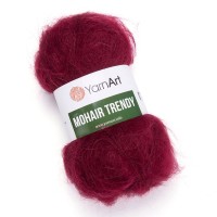 Mohair Trendy YarnArt - 109 (вишня)