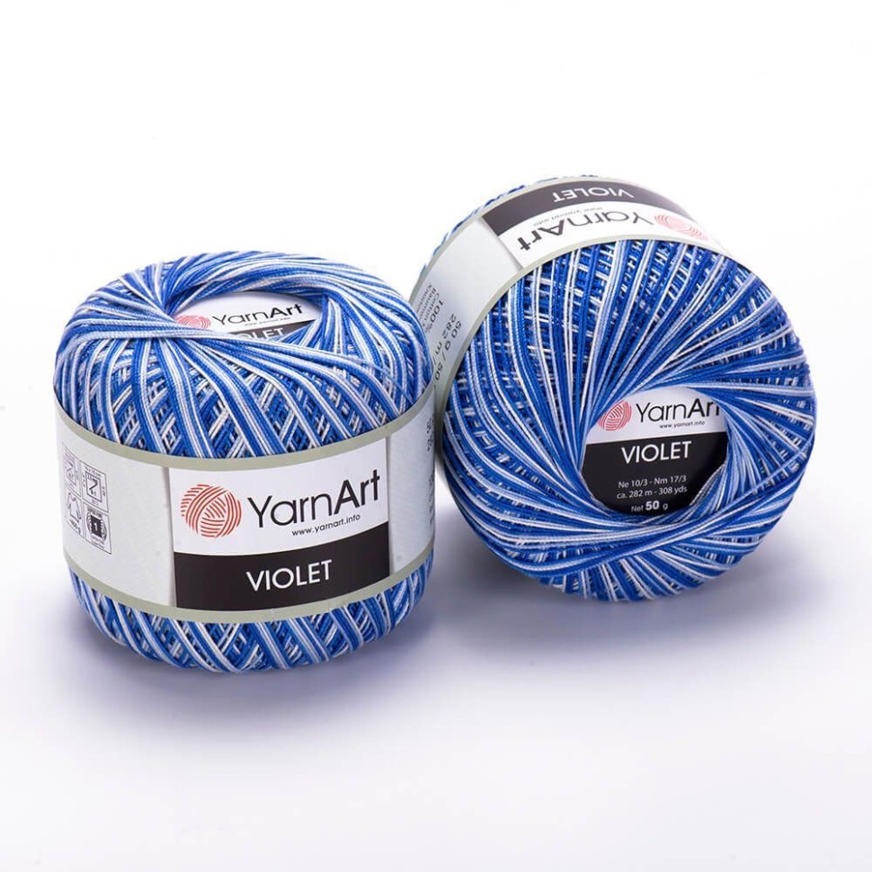 VIOLET MELANGE (YarnArt) - 5355 (гол-син)