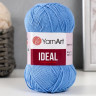 Пряжа "Ideal" 100% хлопок 170м/50гр (239 темн.голубой)