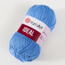 Пряжа "Ideal" 100% хлопок 170м/50гр (239 темн.голубой)