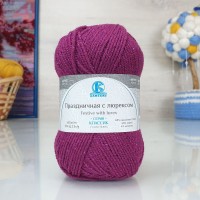 Праздничная с люрексом Камтекс - 190 (фуксия)