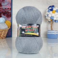 Индийский мохер Колор-Сити - 29602 (т.серый)