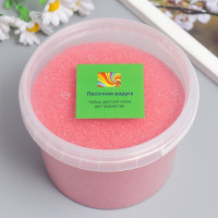 Песок цветной &quot;Красный&quot; 1000±50гр МИКС