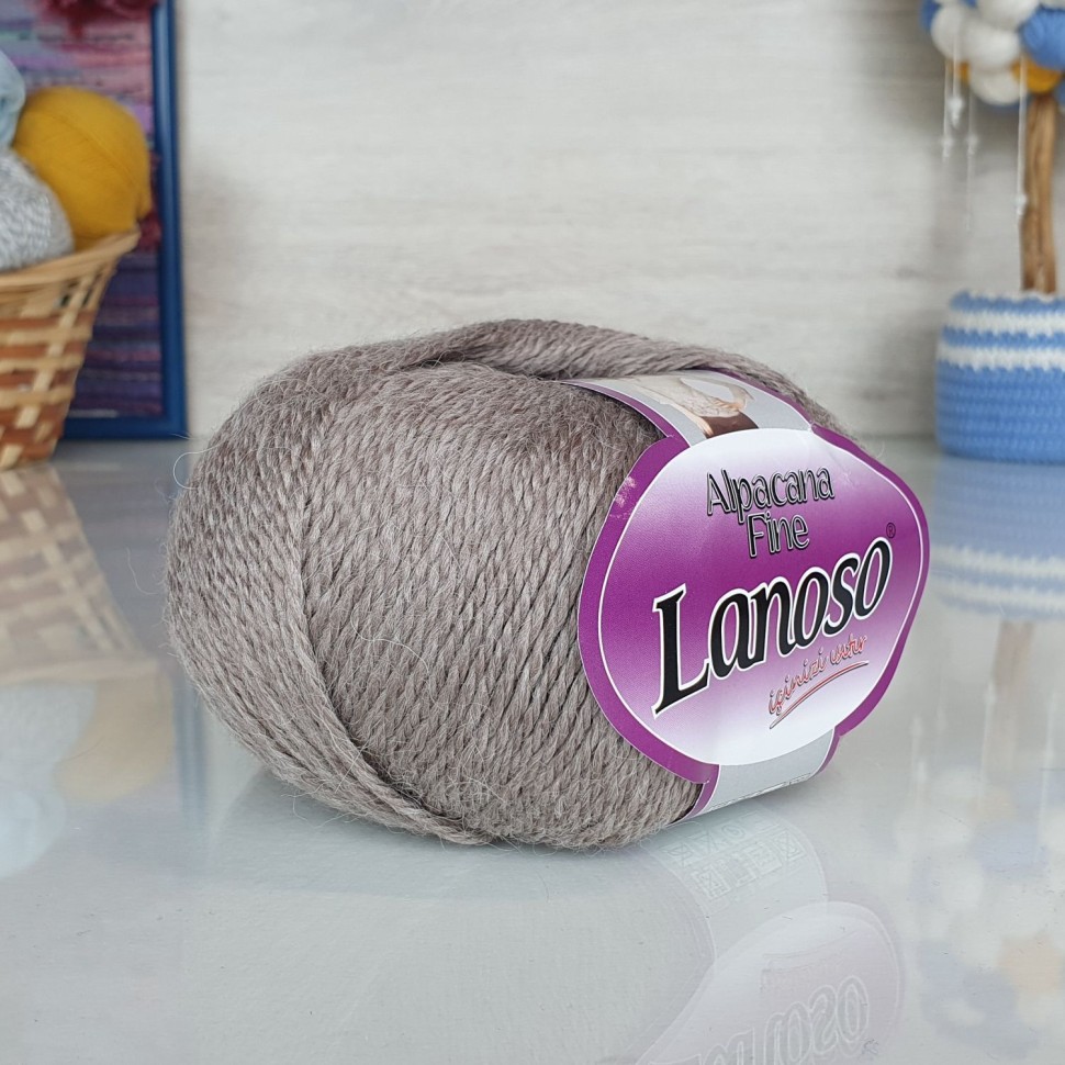 Alpacana fine Lanoso - 951 (серо-бежевый)