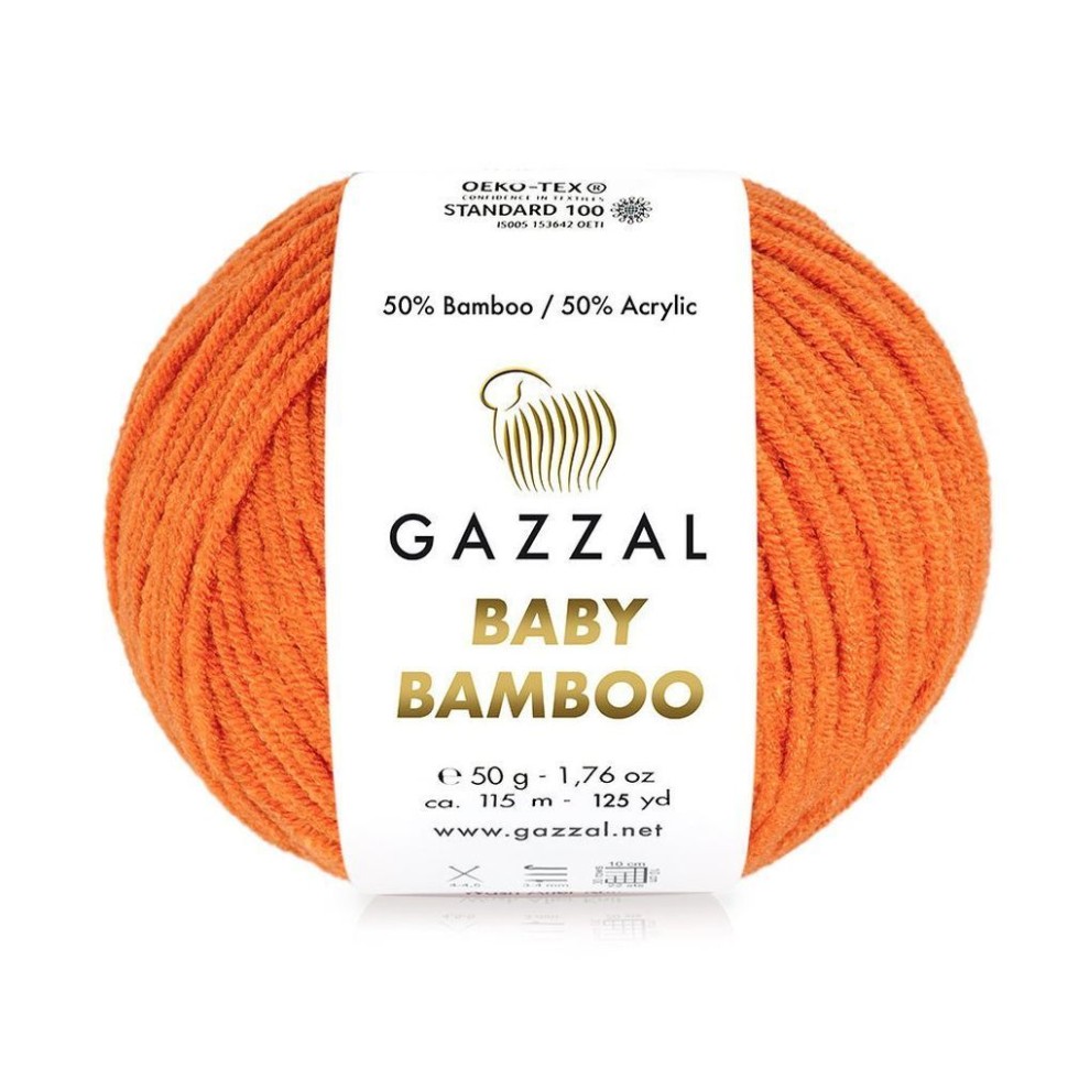 Baby Bamboo, Gazzal - 95202 (оранжевый)