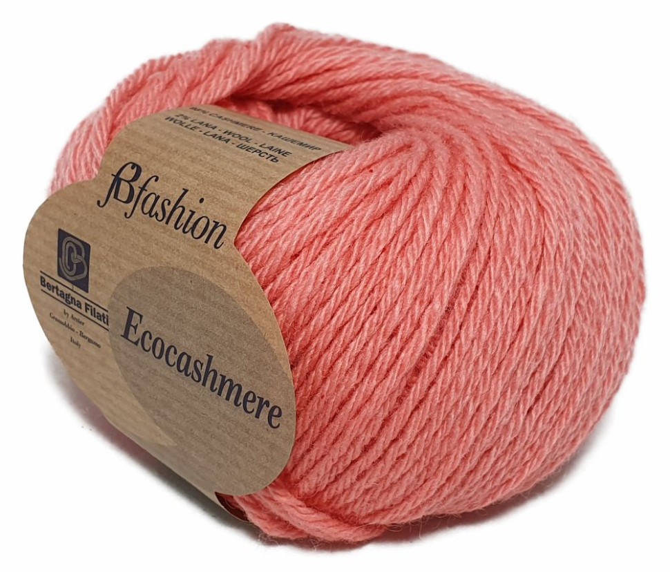 Ecocashmere (Bertagna Filati) - 332 (розовый персик)